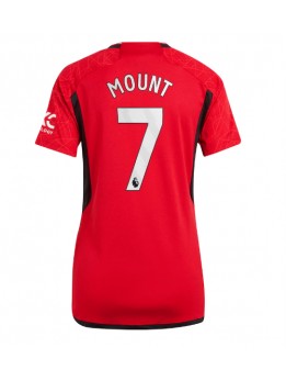 Manchester United Mason Mount #7 Heimtrikot für Frauen 2023-24 Kurzarm